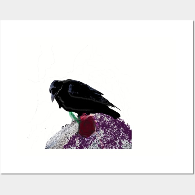 Raven Wall Art by Tabitha Kremesec 